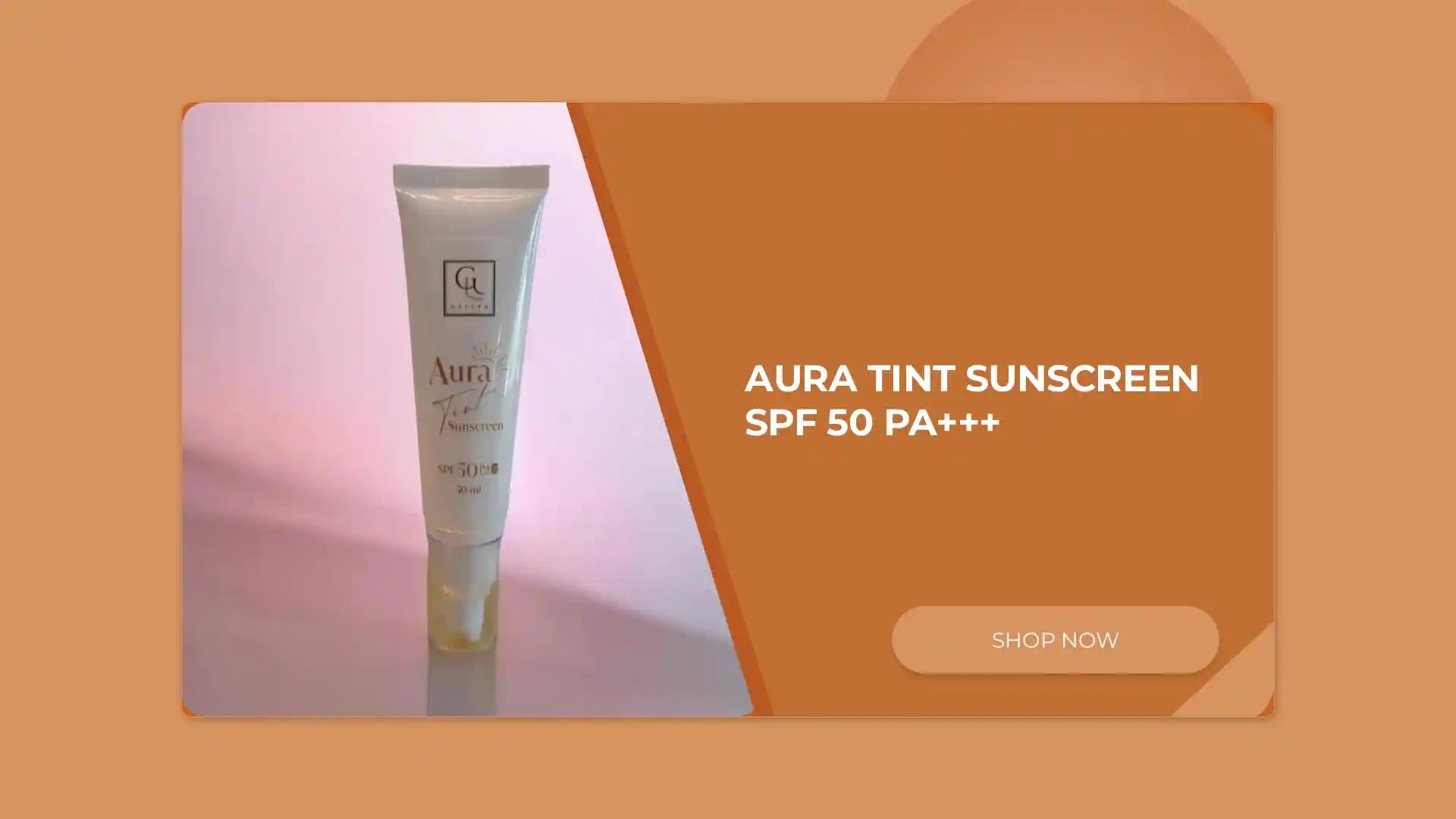 Aura Tint Sunscreen SPF 50 PA+++ by@Outfy